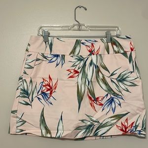 Pink Tropical Zac & Rachel Skort Size 14P